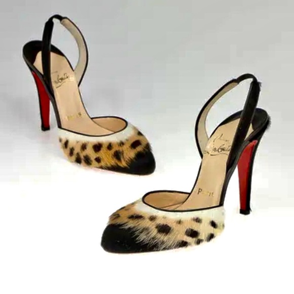 Christian Louboutin Shoes - Christian Louboutin Animal Print Heels